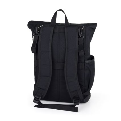 PETITE&MARS - Veranderende rugzak voor kinderwagen JACKOB zwart