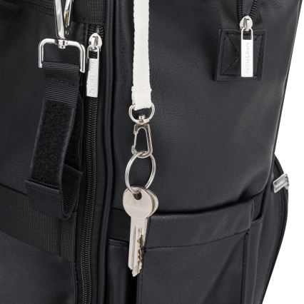 PETITE&MARS - Veranderende rugzak voor kinderwagen JASPER zwart