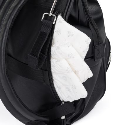 PETITE&MARS - Veranderende rugzak voor kinderwagen JASPER zwart