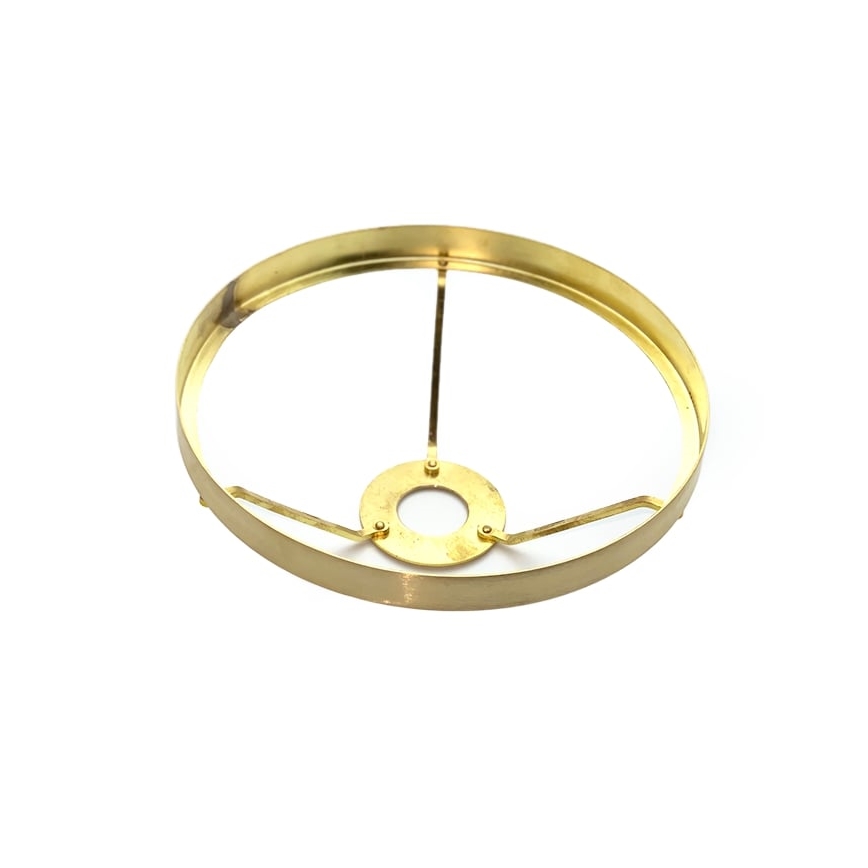 Petroleumlamp BARBORA 50 cm bosgroen versierd met tin