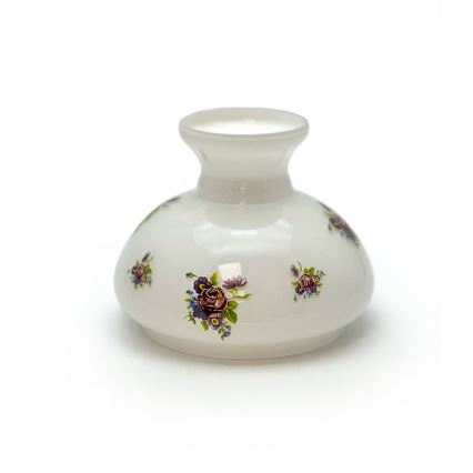 Petroleumlamp KLÁRA 34 cm bosgroen