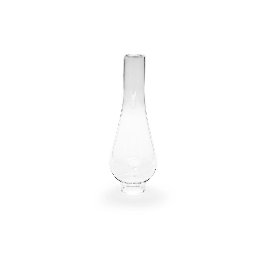Petroleumlamp MONIKA 34 cm, amber geruit