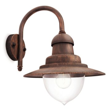 Philips 01652/06/PN - Buitenwandlamp MYGARDEN RAINDROP 1xE27/53W/230V IP44