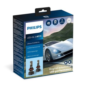 Philips 11362U91X2 - SET 2x LED Autolamp Ultinon 9100 H11 PGJ19-2/13,2W/12/24V 5800K
