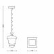 Philips 15386/30/16 - Hanglamp kroonluchter voor buiten MYGARDEN CREEK 1xE27/60W/230V zwart