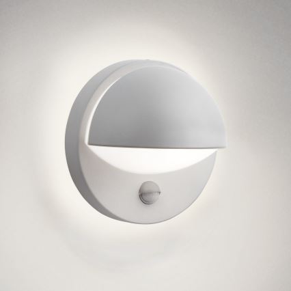 Philips - Wand Lamp voor Buiten met Sensor E27/12W IP44