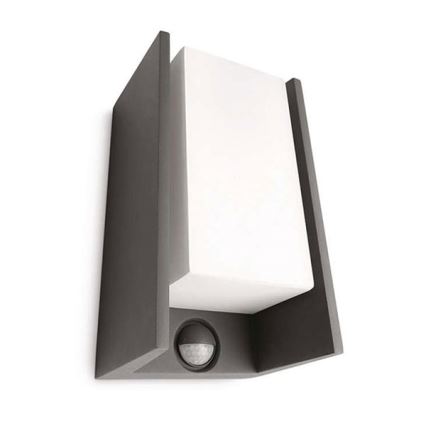 Philips - LED Buiten wandlamp met sensor 1xE27/15W/230V IP44