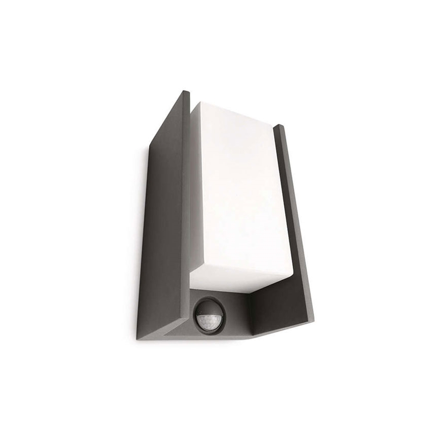 Philips - LED Buiten wandlamp met sensor 1xE27/15W/230V IP44
