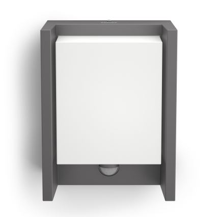 Philips - LED Wandlamp voor buiten met sensor LED/6W 4000K IP44