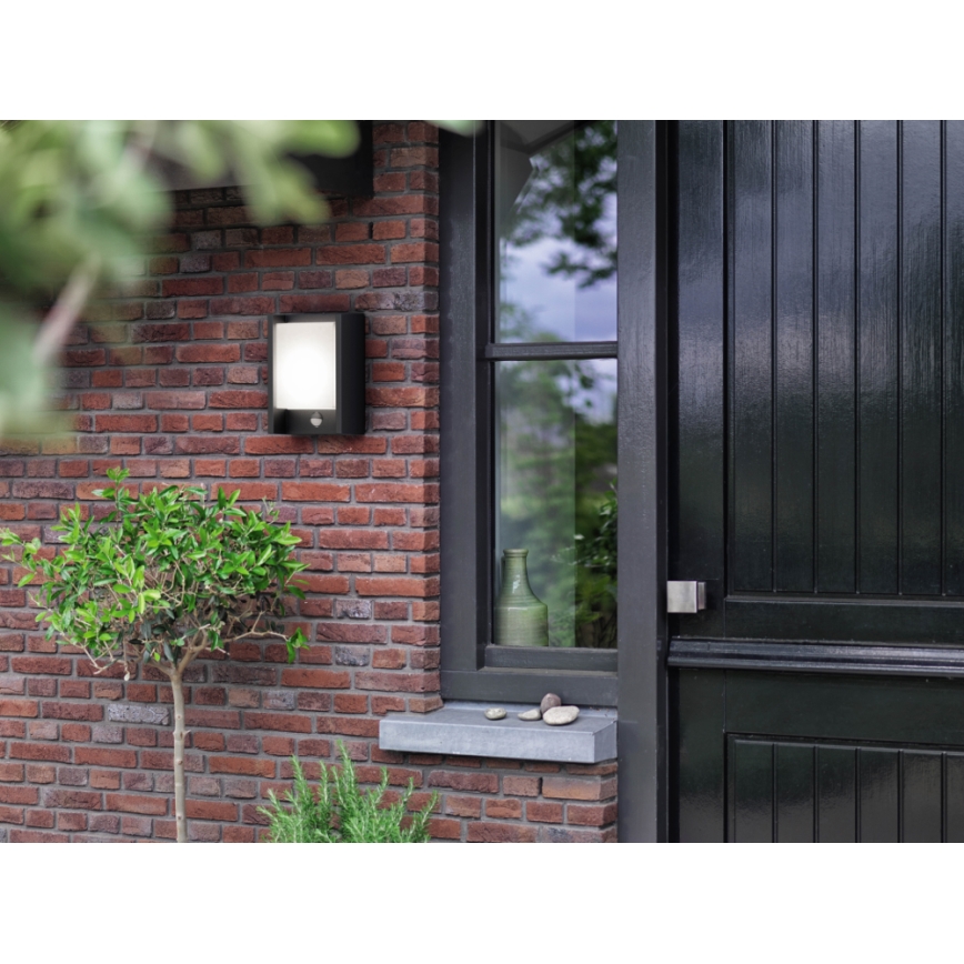 Philips - LED Wandlamp voor buiten met sensor LED/6W 4000K IP44