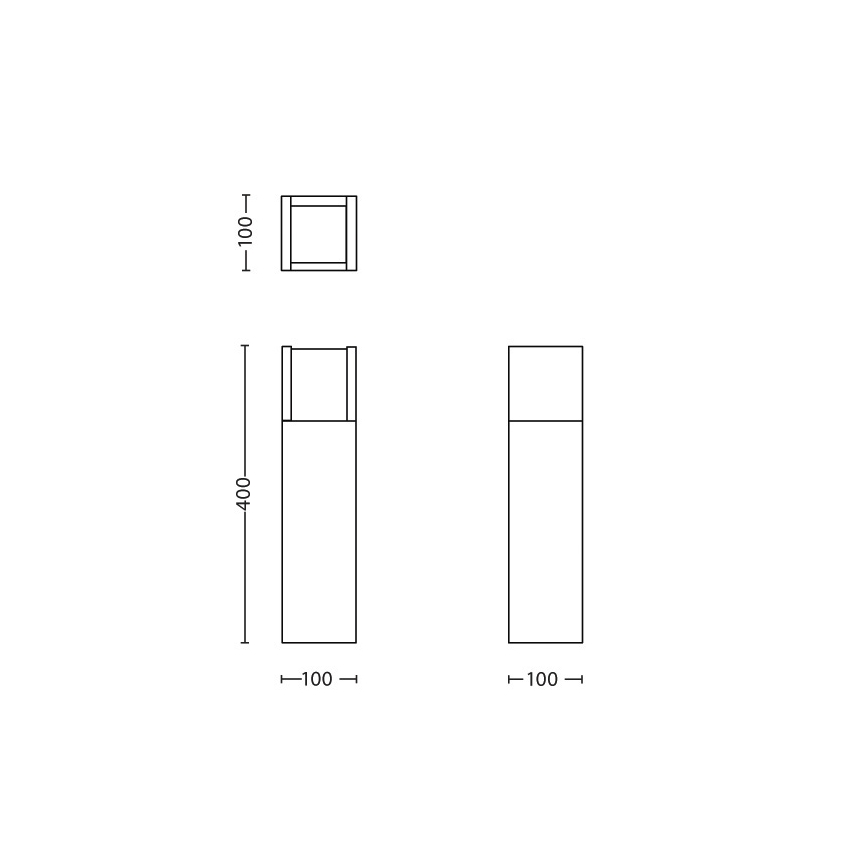 Philips - LED Buitenlamp LED/6W/230V 4000K IP44