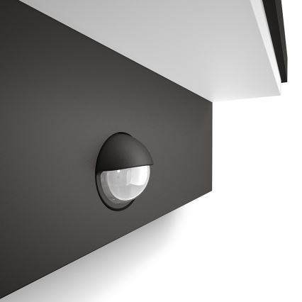 Philips - LED Wandlamp voor buiten met sensor 2xLED/4,5W/230V 2700K IP44