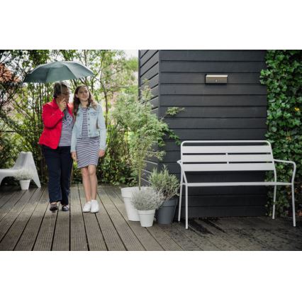 Philips - LED Wandlamp voor buiten met sensor 2xLED/4,5W/230V 2700K IP44