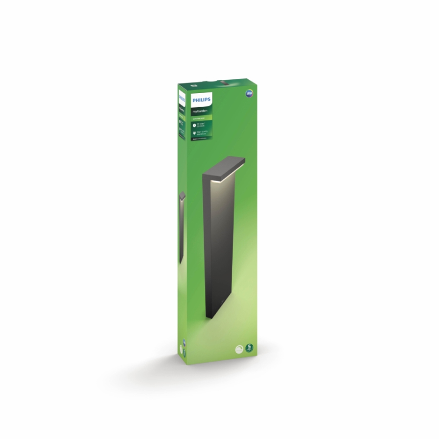 Philips - LED Buitenlamp 2xLED/4,5W/230V 2700K IP44