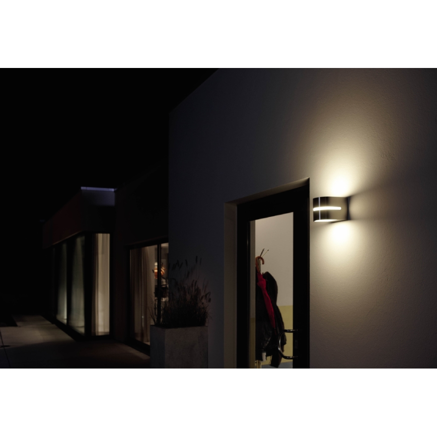 Philips 16928/47/16 - Buiten wandverlichting MYGARDEN HAZEL 1xE27/20W/230V IP44