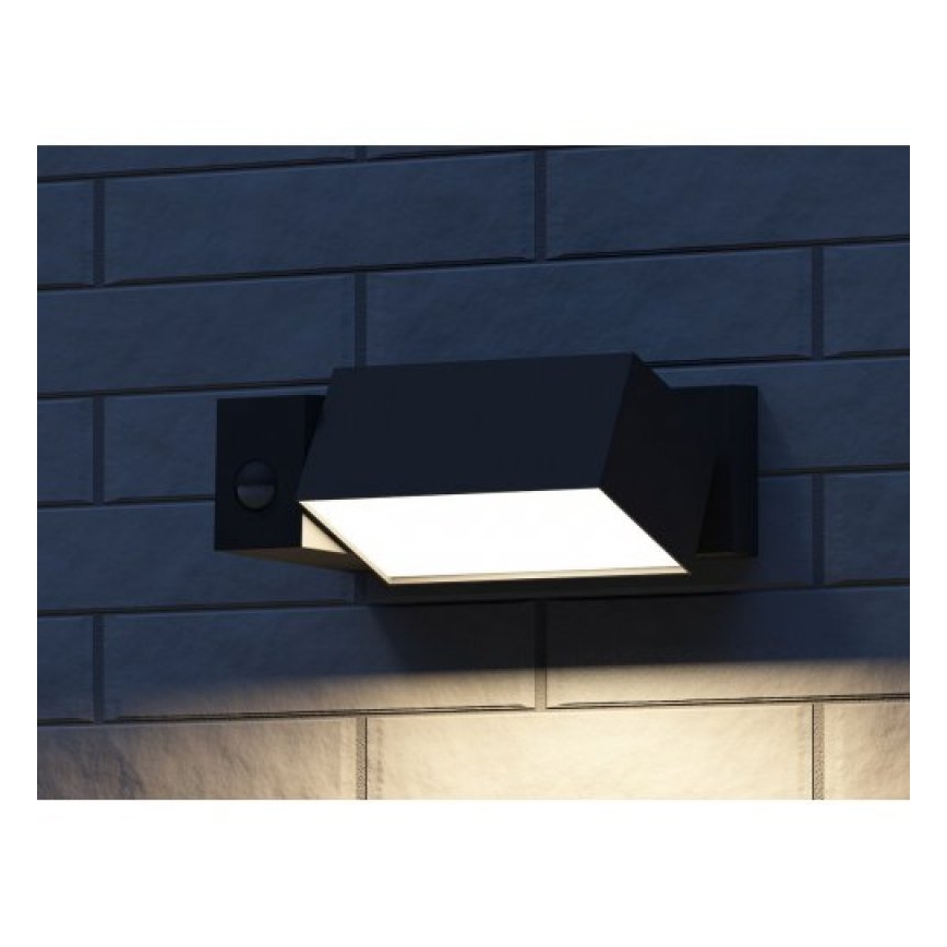 Philips - Buitenlamp met sensor 1xE27/23W/230V IP44