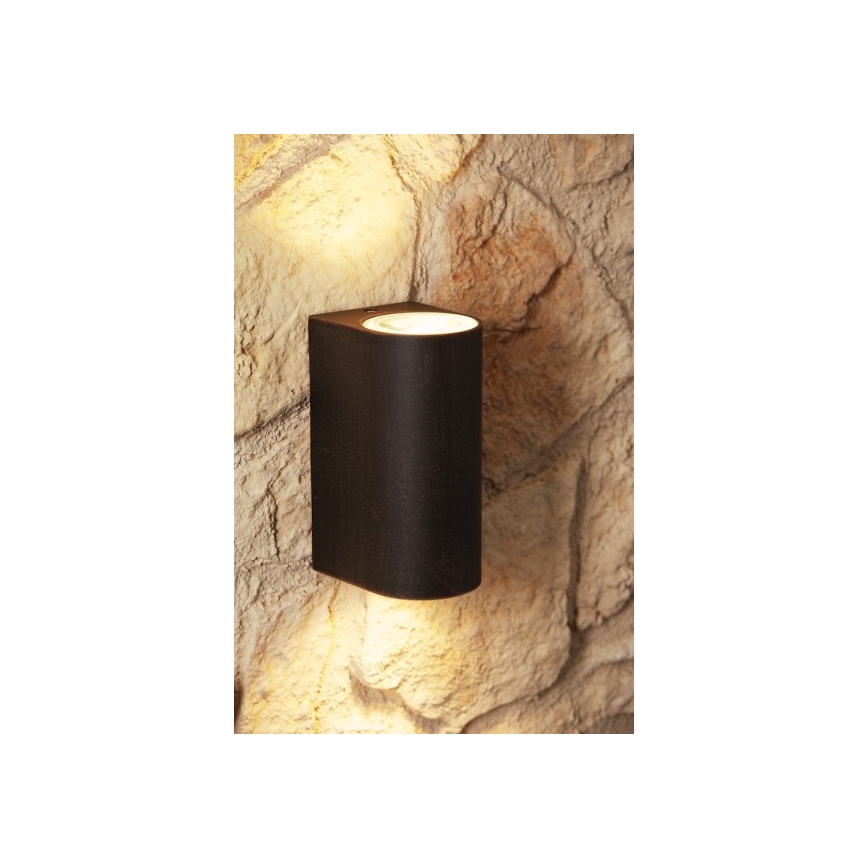 Philips 17102/86/16 - Wandlamp voor buiten MYGARDEN NIGHTINGALE 2xGU10/35W IP44