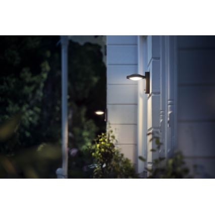 Philips 17239/93/16 - LED Wandlamp voor buiten met sensor MYGARDEN FREEDOM 1x LED / 3W / 230V IP44