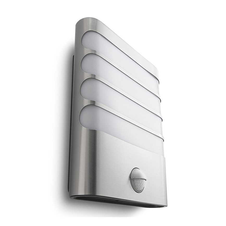 Philips – LED Lamp voor Buiten met Sensor 1×LED/3W IP44