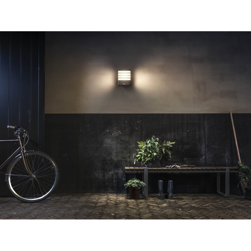 Philips - LED buitenwandlamp met sensor LED/3W/230V IP44