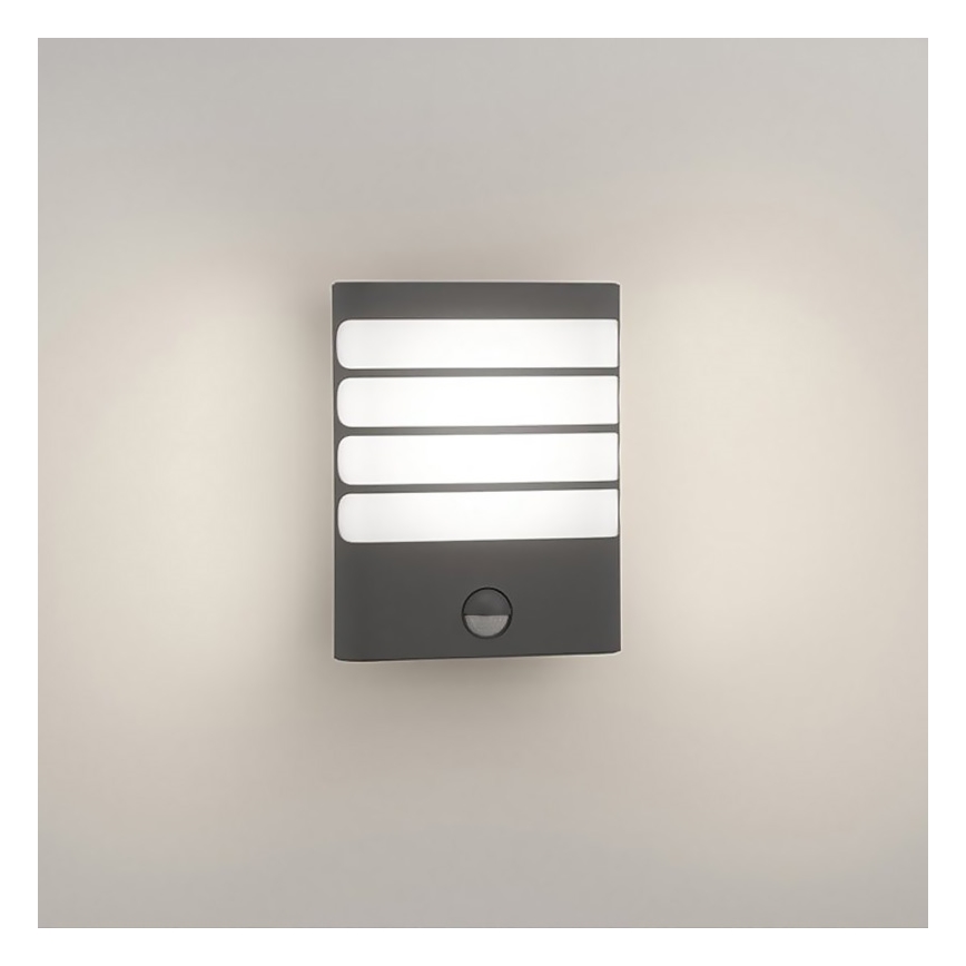 Philips - LED Wand Lamp voor Buiten met Sensor 1xLED/3W/230V IP44