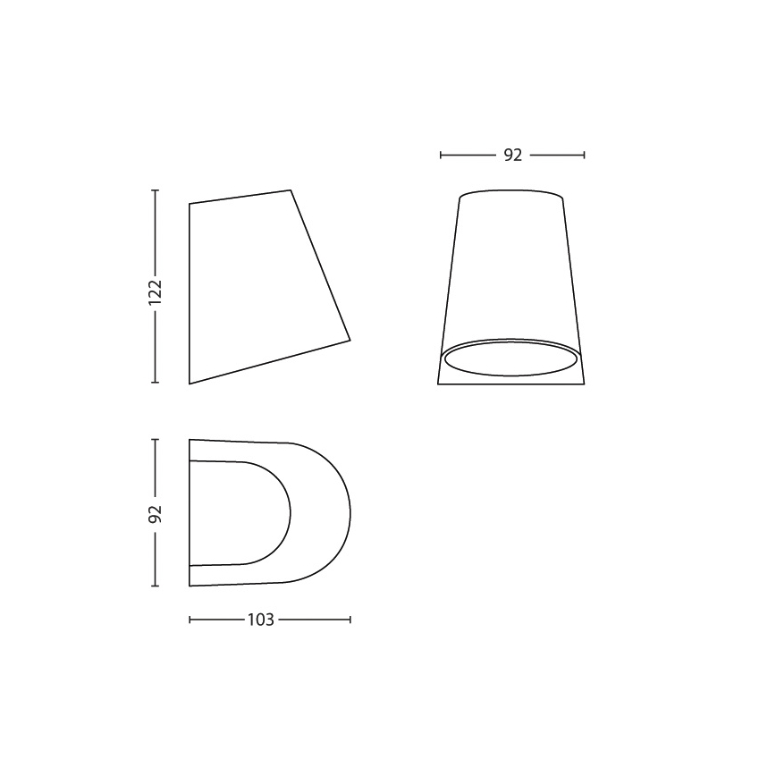 Philips - LED Lamp voor Buiten 1xLED/3W/230V IP44