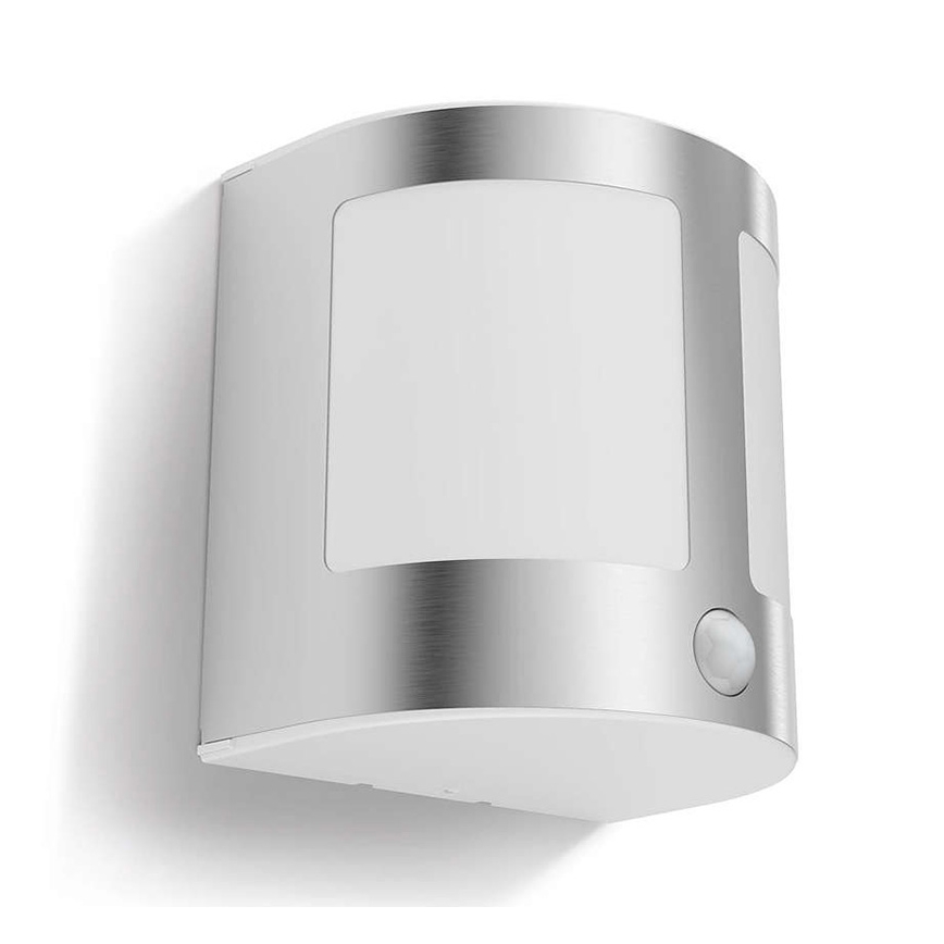 Philips - LED Wandlamp met sensor voor buiten 1xLED/3,5W IP44