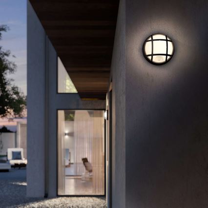 Philips 17319/30/16 - LED Wandlamp voor buiten met sensor EAGLE 1xLED/3W IP44