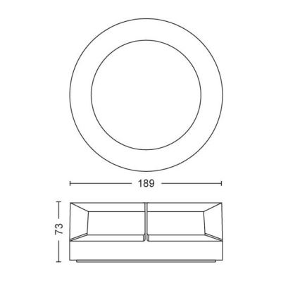 Philips - LED Lamp voor Buiten LED/12W/230V IP44