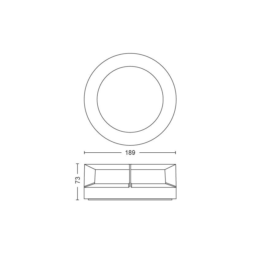 Philips - LED Lamp voor Buiten LED/12W/230V IP44