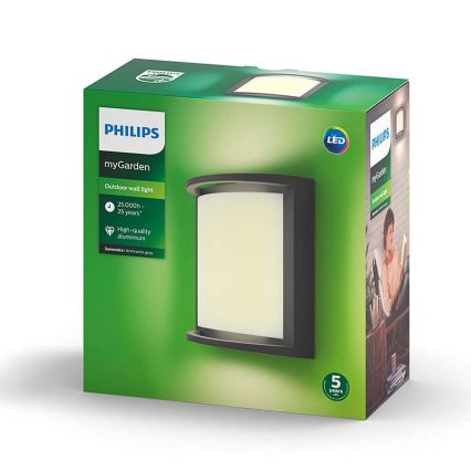 Philips - LED Wand Lamp voor Buiten LED/12W IP44