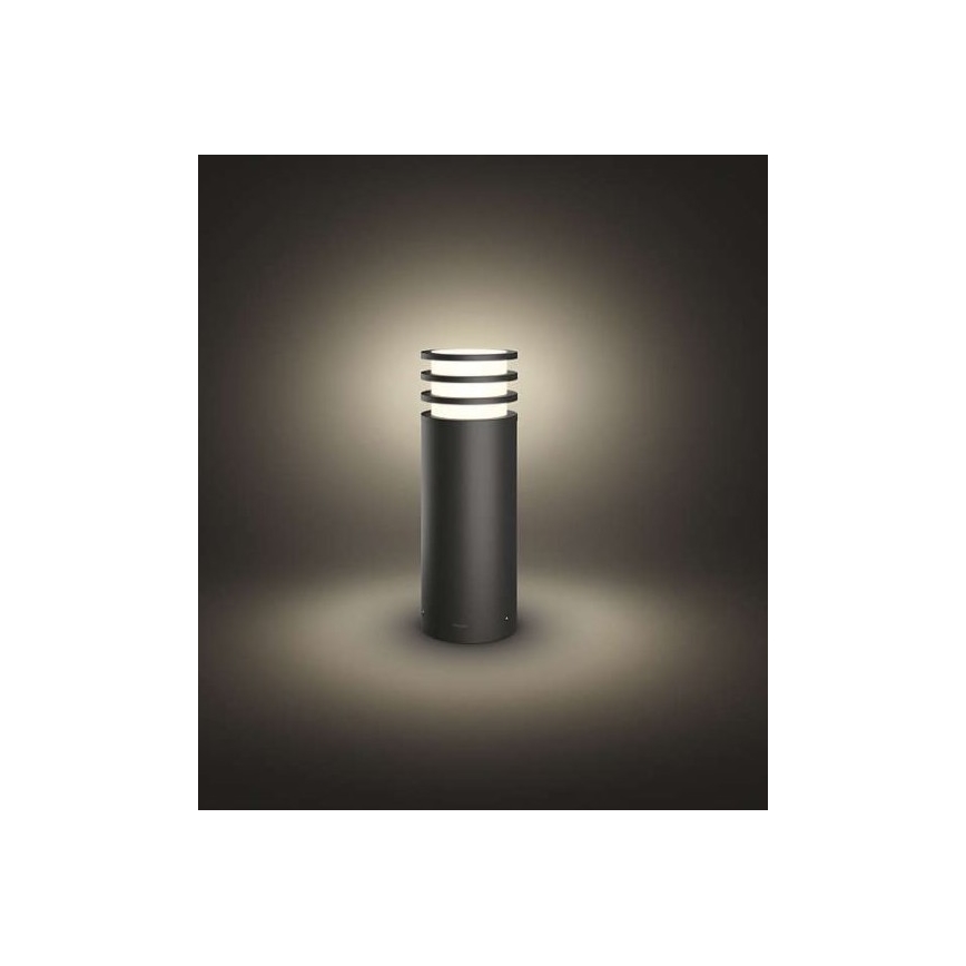 Philips - Dimbare LED Lamp voor Buiten Hue LUCCA 1xE27/9,5W/230V IP44