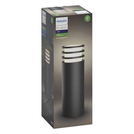 Philips - LED dimbare buitenlamp Hue LUCCA 1xE27/9,5W/230V IP44