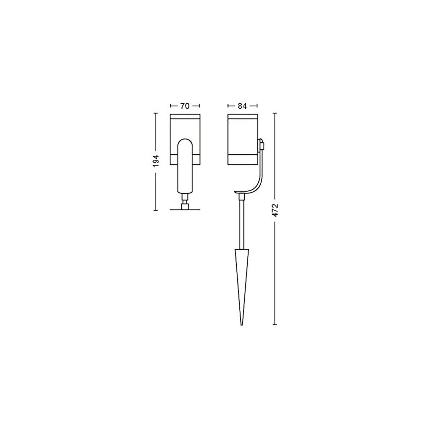 Philips - SET 3x LED Spot Hue LILY 3xLED/8W/230V IP65