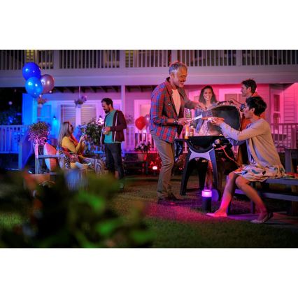 Philips - Verleng set LED RGB buitenshuis Spot Hue LILY LED/8W/230V IP65