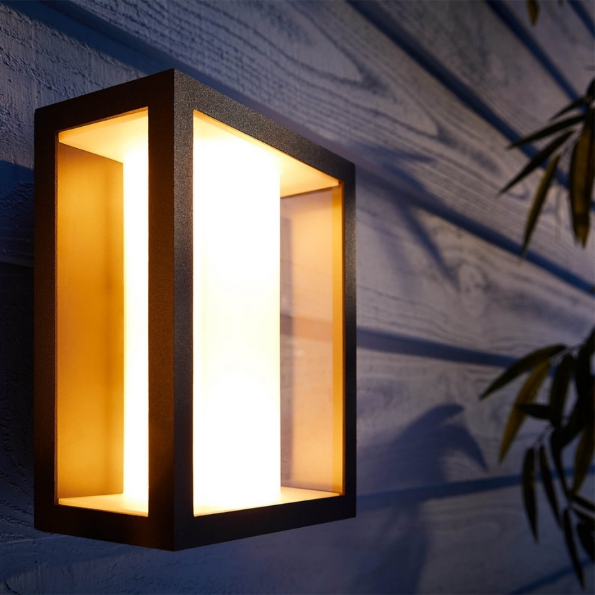 Philips - LED RGBW Dimbare buitenwandlamp Hue IMPRESS 2xLED/8W/230V IP44