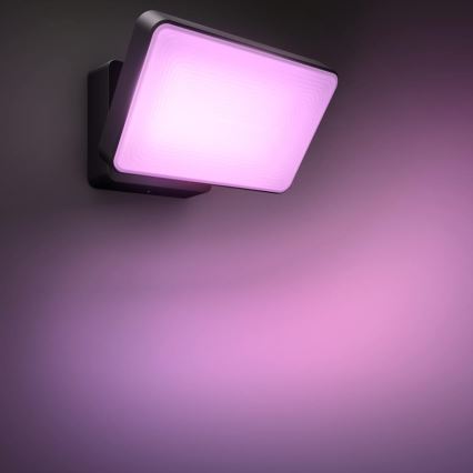 Philips - LED RGBW Dimbaar buitenshuis reflektor Hue DISCOVER 2xLED/15W/230V 2000-6500K IP44