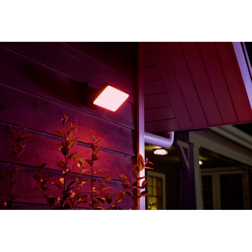 Philips - LED RGBW Dimbaar buitenshuis reflektor Hue DISCOVER 2xLED/15W/230V 2000-6500K IP44