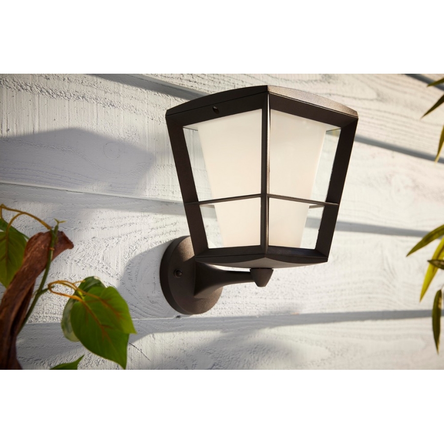 Philips - LED RGBW Dimbare wandlamp voor buiten Hue ECONIC LED/15W/230V IP44