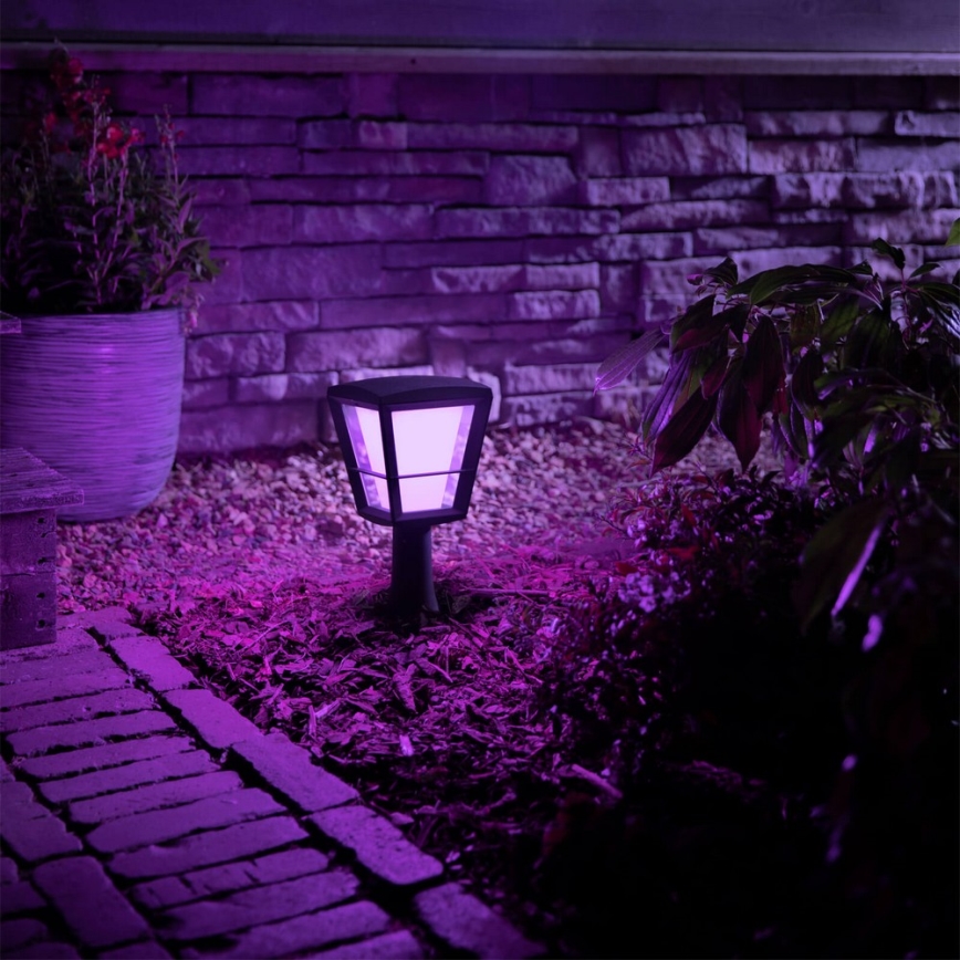 Philips - LED RGBW Dimbaar buitenshuis lamp Hue ECONIC LED/15W/230V IP44
