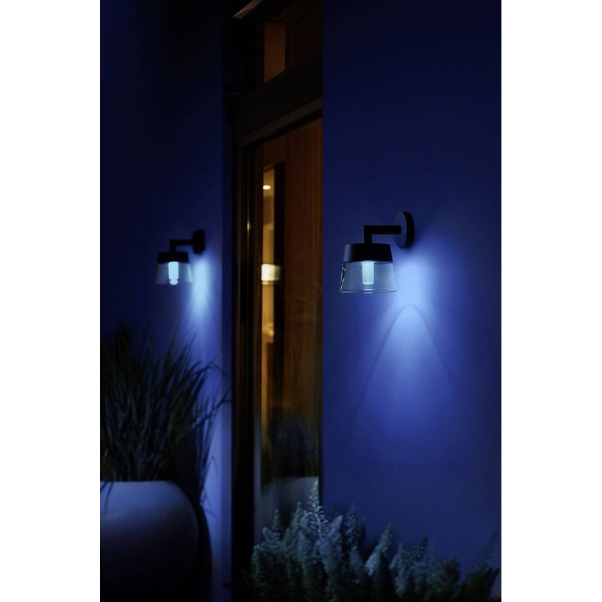 Philips - LED RGBW Dimbare wandlamp voor buiten Hue ATTRACT LED/8W/230V 2000-6500K IP44