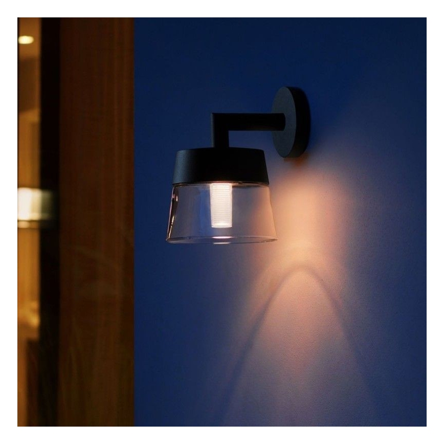 Philips - LED RGBW Dimbare wandlamp voor buiten Hue ATTRACT LED/8W/230V 2000-6500K IP44