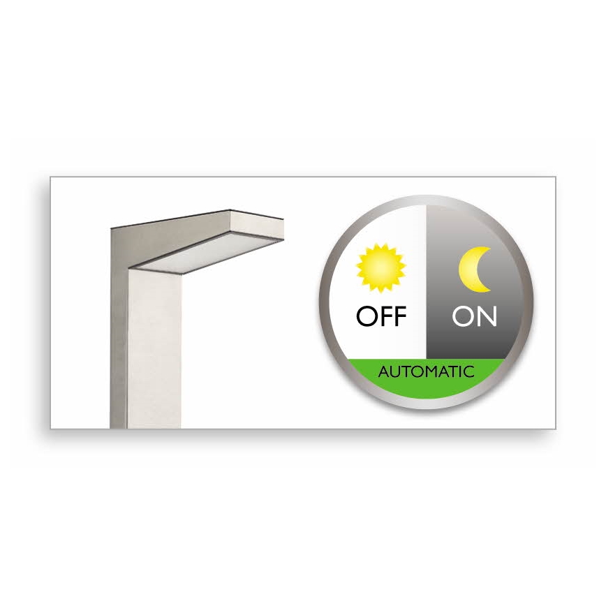 Philips 17812/47/16 - Solar LED verlichtingspaal MYGARDEN GREENHOUSE 1xLED/1,5W