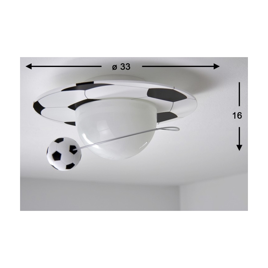 Philips 30500/31/16 - Plafonnière kinderkamer MYKIDSROOM CALCO 1xE27/15W/230V