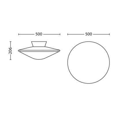 Philips - Plafondlamp dimbaar Hue PHOENIX 3xLED/5W/9W/17W