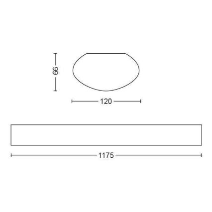 Philips 31247/31/P0 - Technische LED TL-buis AQUALINE LED/50W/230V IP65