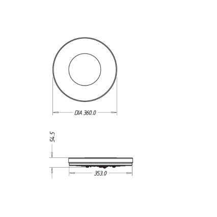 Philips 32070/17/16 - Badkamerlamp MYBATHROOM BEACH 1x2GX13/40W/230V IP44