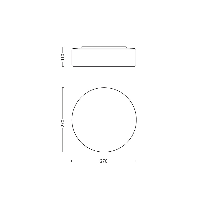 Philips 32081/31/16 - Badkamerlamp MYBATHROOM POOL 1xE27/20W/230V IP44