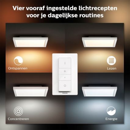 Philips - Dimbare LED Plafond Lamp Hue AURELLE LED/24,5W/230V + afstandsbediening