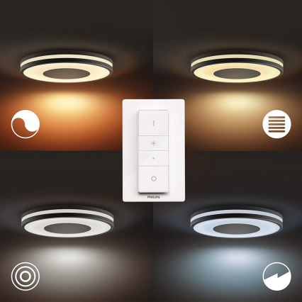 Philips - Dimbare LED Lamp Hue BEING LED/27W/230V + afstandsbediening